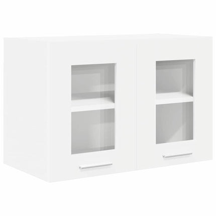 Hängande skåp 2 pcs Vit 60 x 31 x 40 cm Konstruerat trä