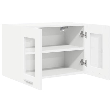 Hängande skåp 2 pcs Vit 60 x 31 x 40 cm Konstruerat trä