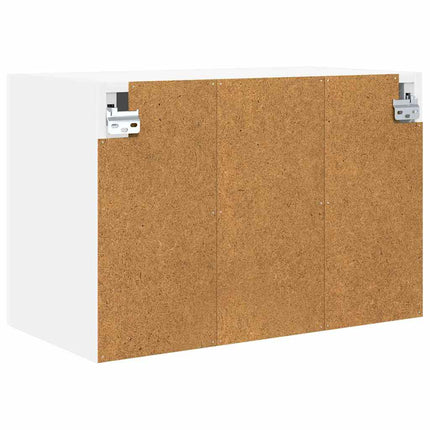 Hängande skåp 2 pcs Vit 60 x 31 x 40 cm Konstruerat trä