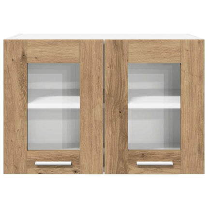 Hängande skåp med lagring Riga 2 pcs Artisan Ek 60 x 31 x 40 cm