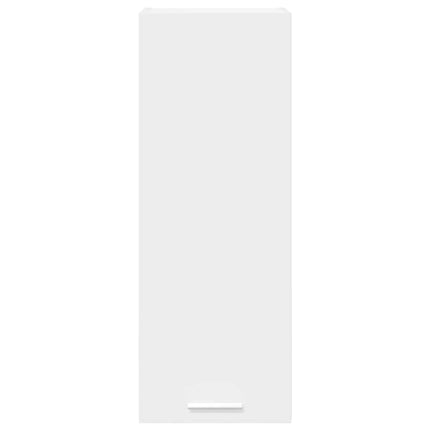 Hängande skåp 2 pcs Vit 30 x 31 x 80 cm Konstruerat trä
