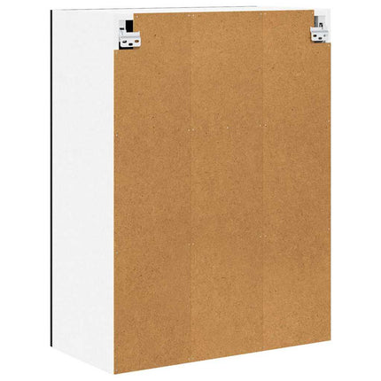 Hängande skåp Svart Ek 60 x 31 x 80 cm Konstruerat trä