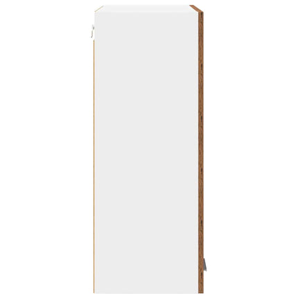 Hängande skåp Gammalt trä 60 x 31 x 80 cm Konstruerat trä
