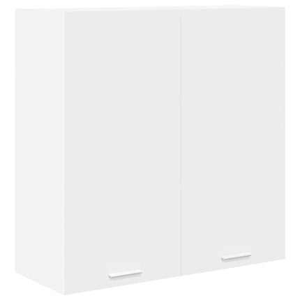 Hängande skåp Vit 80 x 31 x 80 cm Konstruerat trä