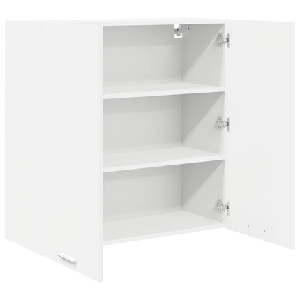 Hängande skåp Vit 80 x 31 x 80 cm Konstruerat trä