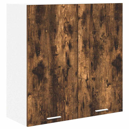 Hängande skåp Riga Rökt ek 80 x 31 x 80 cm Konstruerat trä