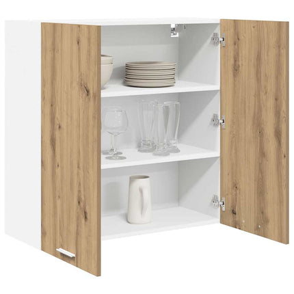 Hängande skåp Artisan Ek 80 x 31 x 80 cm Konstruerat trä