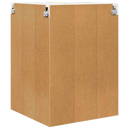 Hängande skåp Sonoma ek och vit 57 x 57 x 80 cm Konstruerat trä
