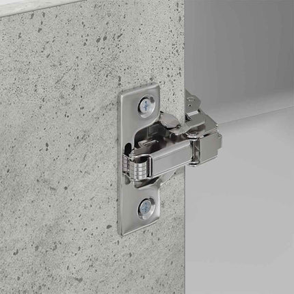 Hängande skåp Betonggrå och vit 57 x 57 x 80 cm Konstruerat trä