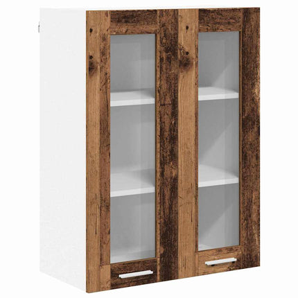 Hängande skåp Gammalt trä 60 x 31 x 80 cm Konstruerat trä