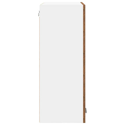 Hängande skåp Gammalt trä 60 x 31 x 80 cm Konstruerat trä