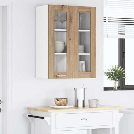 Hängande skåp Riga Artisan Ek 60 x 31 x 80 cm Konstruerat trä