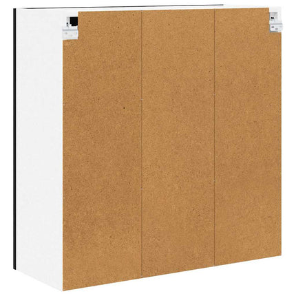 Hängande skåp med dörr Svart Ek 80 x 31 x 80 cm Konstruerat trä