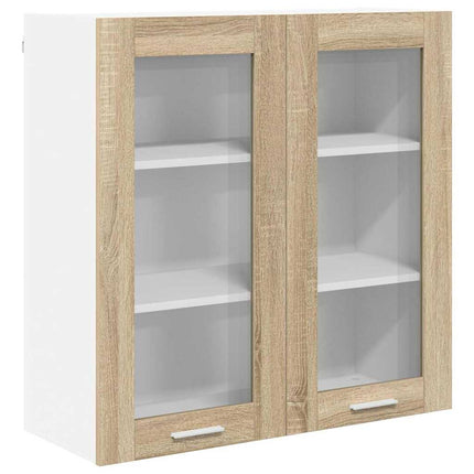 Hängande skåp Sonoma-ek 80 x 31 x 80 cm Konstruerat trä