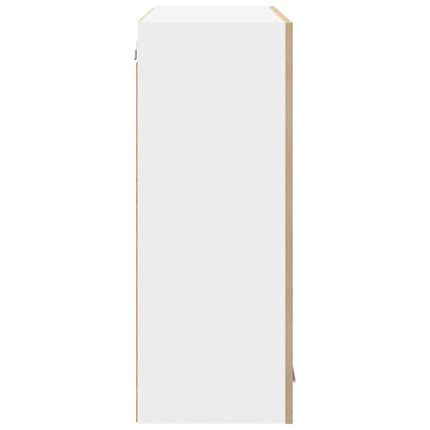 Hängande skåp Sonoma-ek 80 x 31 x 80 cm Konstruerat trä