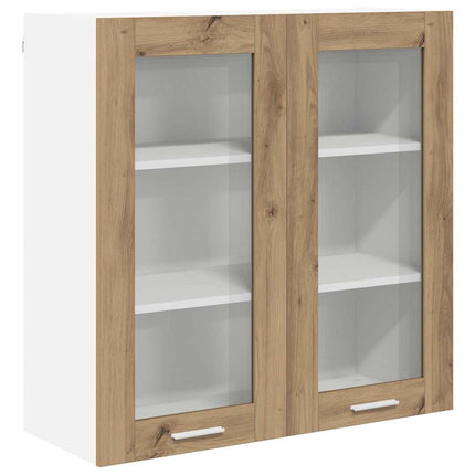 Hängande skåp Artisan Ek 80 x 31 x 80 cm Konstruerat trä