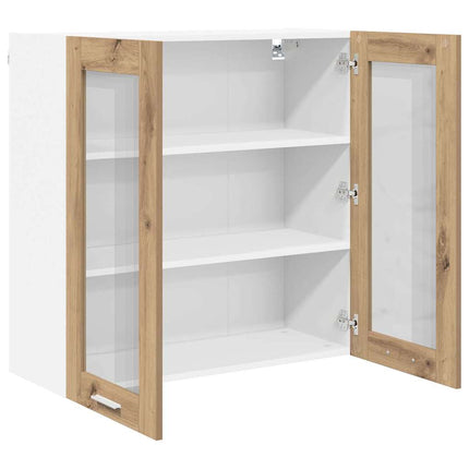 Hängande skåp Artisan Ek 80 x 31 x 80 cm Konstruerat trä
