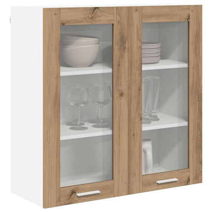 Hängande skåp Artisan Ek 80 x 31 x 80 cm Konstruerat trä