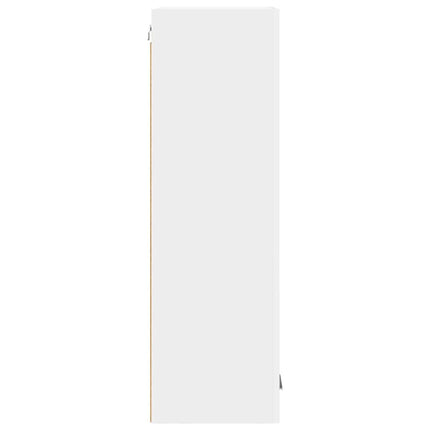 Hängande skåp Vit 40 x 31 x 100 cm Konstruerat trä