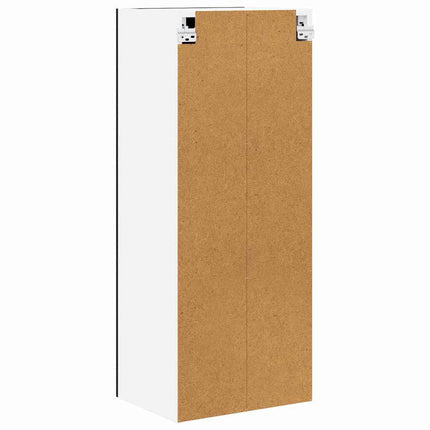 Hängande skåp Svart Ek 40 x 31 x 100 cm Konstruerat trä