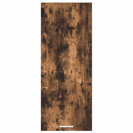 Hängande skåp med dörr Rökt ek 40 x 31 x 100 cm Konstruerat trä