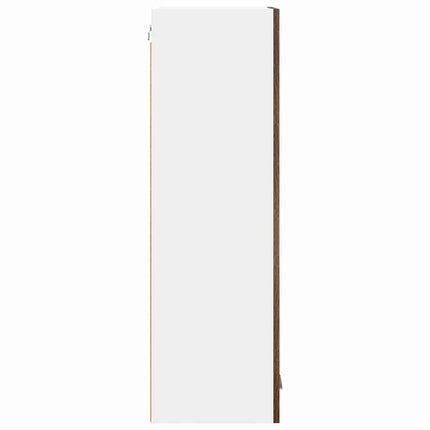 Hängande skåp Rökt ek 40 x 31 x 100 cm Konstruerat trä