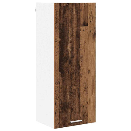 Hängande skåp Gammalt trä 40 x 31 x 100 cm Konstruerat trä