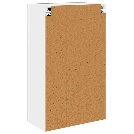 Hängande skåp Svart Ek 60 x 31 x 100 cm Konstruerat trä