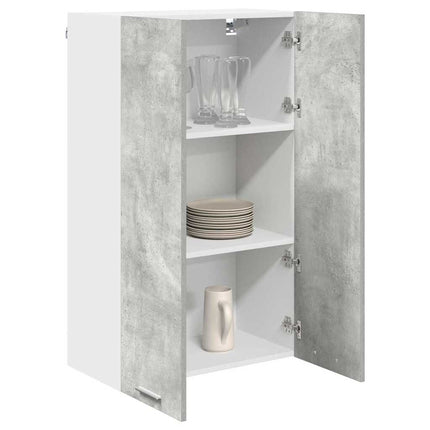 Hängande skåp Betonggrå 60 x 31 x 100 cm Konstruerat trä