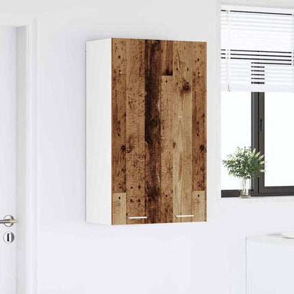 Hängande skåp Gammalt trä 60 x 31 x 100 cm Konstruerat trä