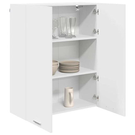 Hängande skåp Vit 80 x 31 x 100 cm Konstruerat trä