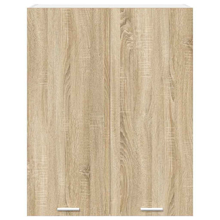 Hängande skåp Sonoma-ek 80 x 31 x 100 cm Konstruerat trä