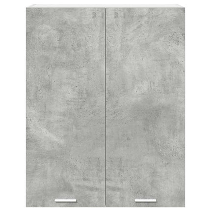Hängande skåp Betonggrå 80 x 31 x 100 cm Konstruerat trä