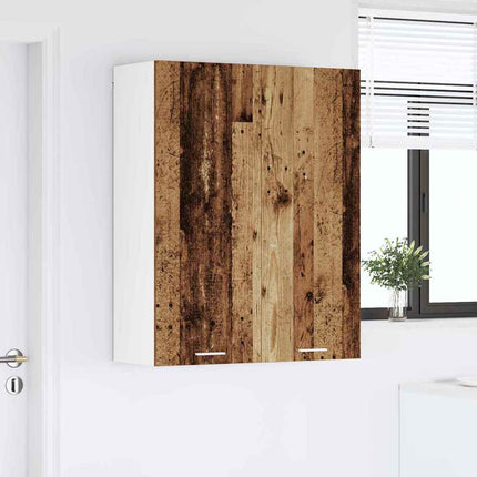 Hängande skåp Gammalt trä 80 x 31 x 100 cm Konstruerat trä