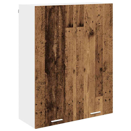 Hängande skåp Gammalt trä 80 x 31 x 100 cm Konstruerat trä