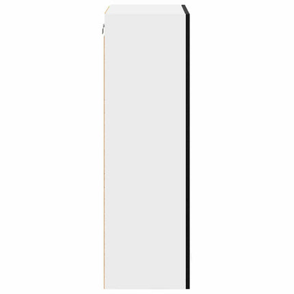 Hängande skåp Riga Svart Ek 60 x 31 x 100 cm Konstruerat trä