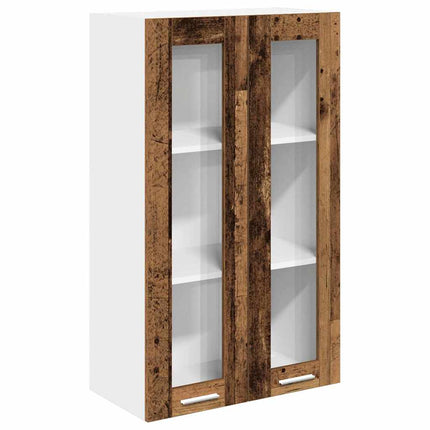 Hängande skåp Gammalt trä 60 x 31 x 100 cm Konstruerat trä