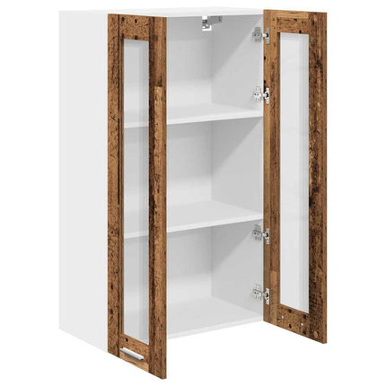 Hängande skåp Gammalt trä 60 x 31 x 100 cm Konstruerat trä