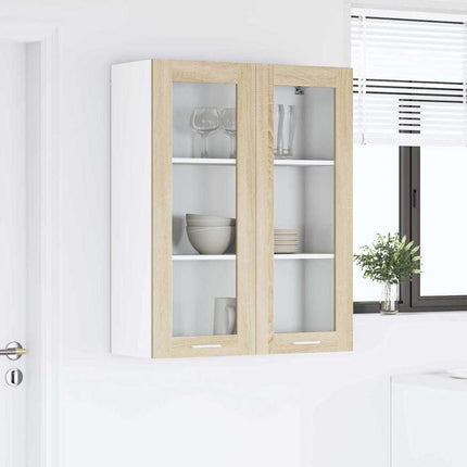 Hängande skåp Sonoma-ek 80 x 31 x 100 cm Konstruerat trä