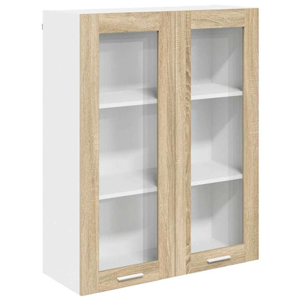 Hängande skåp Sonoma-ek 80 x 31 x 100 cm Konstruerat trä