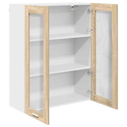 Hängande skåp Sonoma-ek 80 x 31 x 100 cm Konstruerat trä