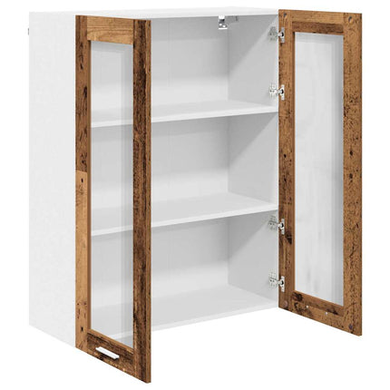Hängande skåp Gammalt trä 80 x 31 x 100 cm Konstruerat trä