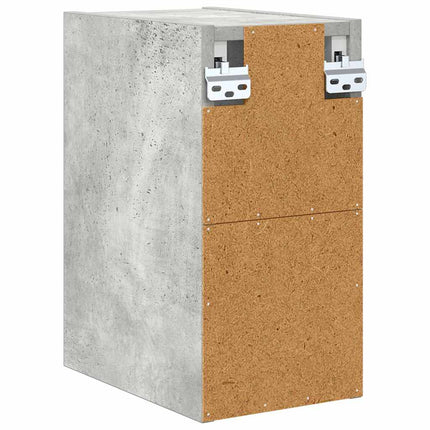 Hängande skåp Betonggrå 20 x 29,5 x 40 cm Konstruerat trä