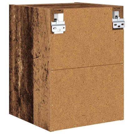 Hängande skåp Gammalt trä 30 x 29,5 x 40 cm Konstruerat trä