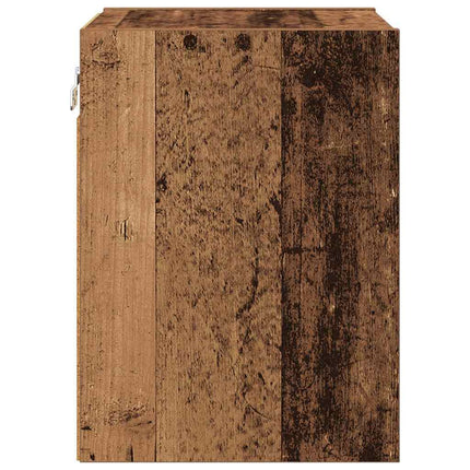 Hängande skåp Gammalt trä 30 x 29,5 x 40 cm Konstruerat trä