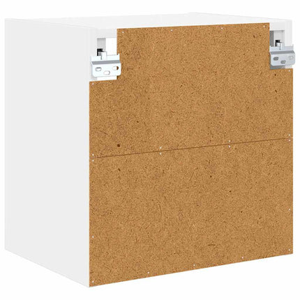 Hängande skåp Vit 40 x 29,5 x 40 cm Konstruerat trä
