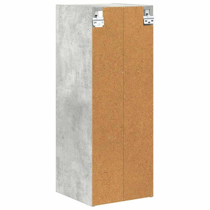 Hängande skåp Betonggrå 30 x 29,5 x 80 cm Konstruerat trä