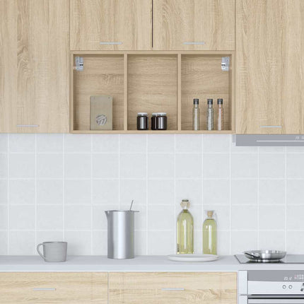 Hängande skåp Sonoma-ek 40 x 29,5 x 80 cm Konstruerat trä