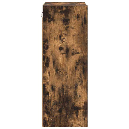 Hängande skåp Rökt ek 40 x 29,5 x 80 cm Konstruerat trä