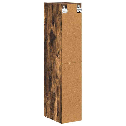 Hängande skåp Rökt ek 20 x 29,5 x 100 cm Konstruerat trä